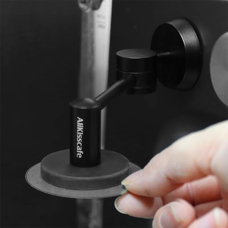 Kaffee Puck Bildschirm Magnetische Rack Kit Halter für 51mm 54mm 58mm Siebträger Bildschirm Magnet Espresso Maschine Zubehör barista Werkzeug – Detail 10