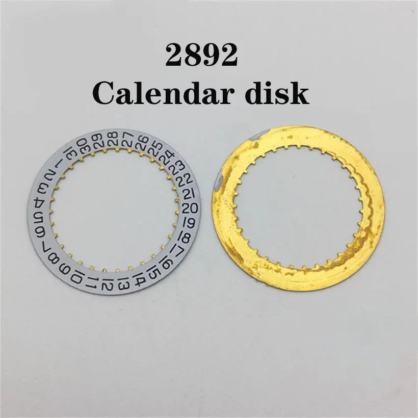 Watch Accessories 3-Point Single Calendar Dial Suitable For 2892 2892-2 Movement Parts Watch Repair Clock Accessories