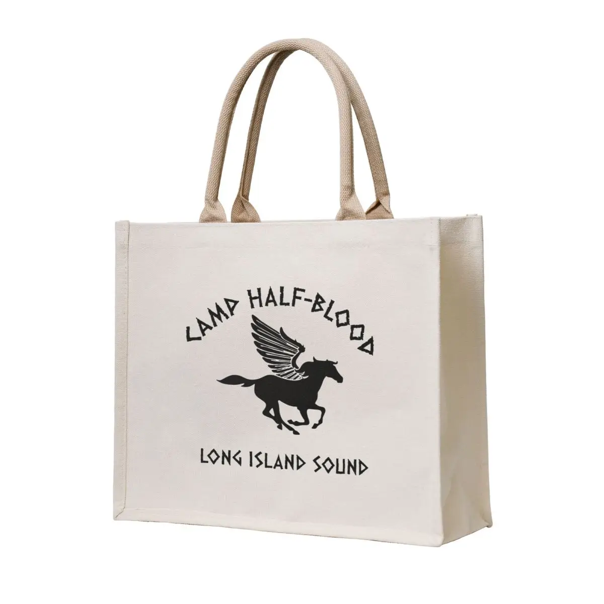 

Camp Half Blood Long Island Sound Tote Bag supermarket folding bag tote bag canvas for beach custom tote