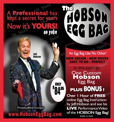 

Jeff Hobson - Hobson Egg Bag Instructional Video Magic tricks ( 58 Store Download )