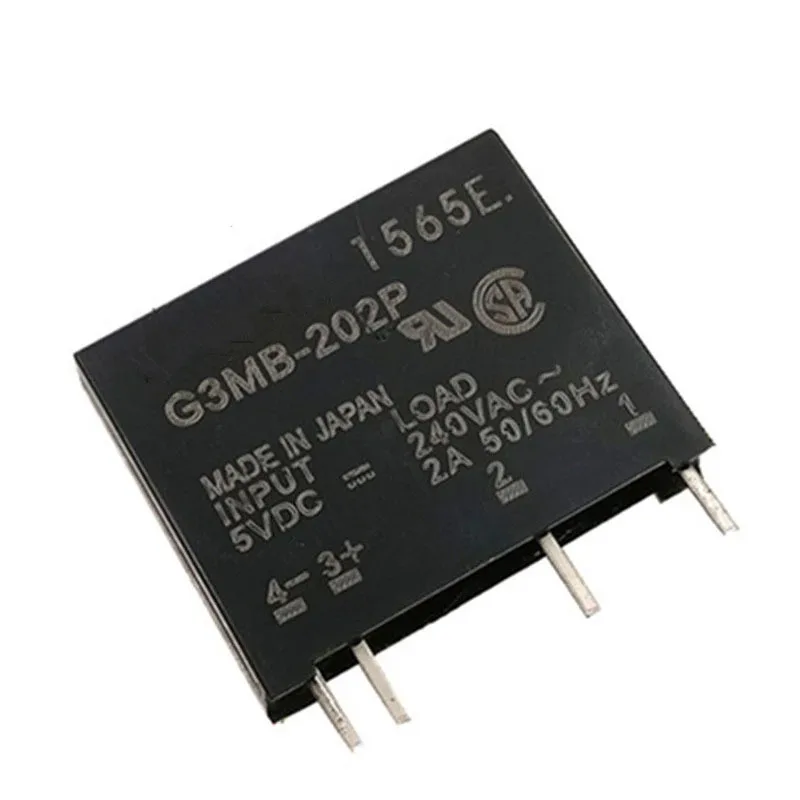 2-200Pcs Solid-state Relay G3MB-202P-5VDC 4-pin 2A240VAC