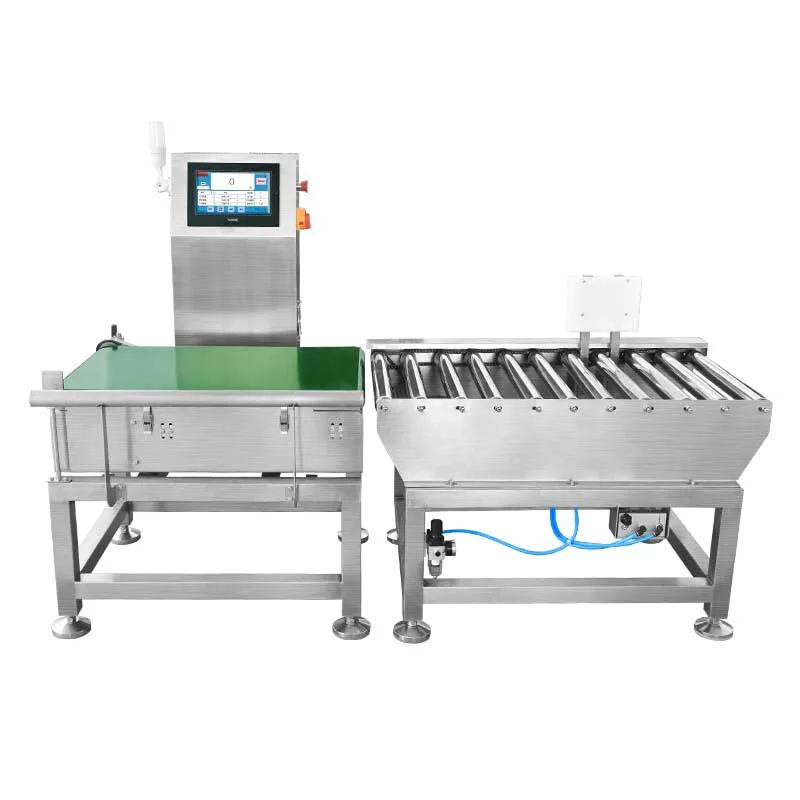 High Quality High Speed Check Weigher For Food Industry With Touch Screen And Alarm Light Made in China