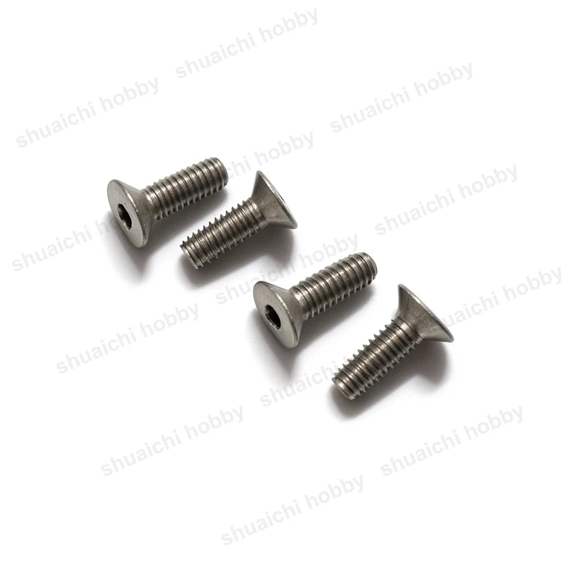 4PCS Titanium Alloy Master Cylinder Reservoir Cap Screw 2.5mm Hex Socket for Surron Ultra Bee Motorcycle DIY Upgrade Accessories