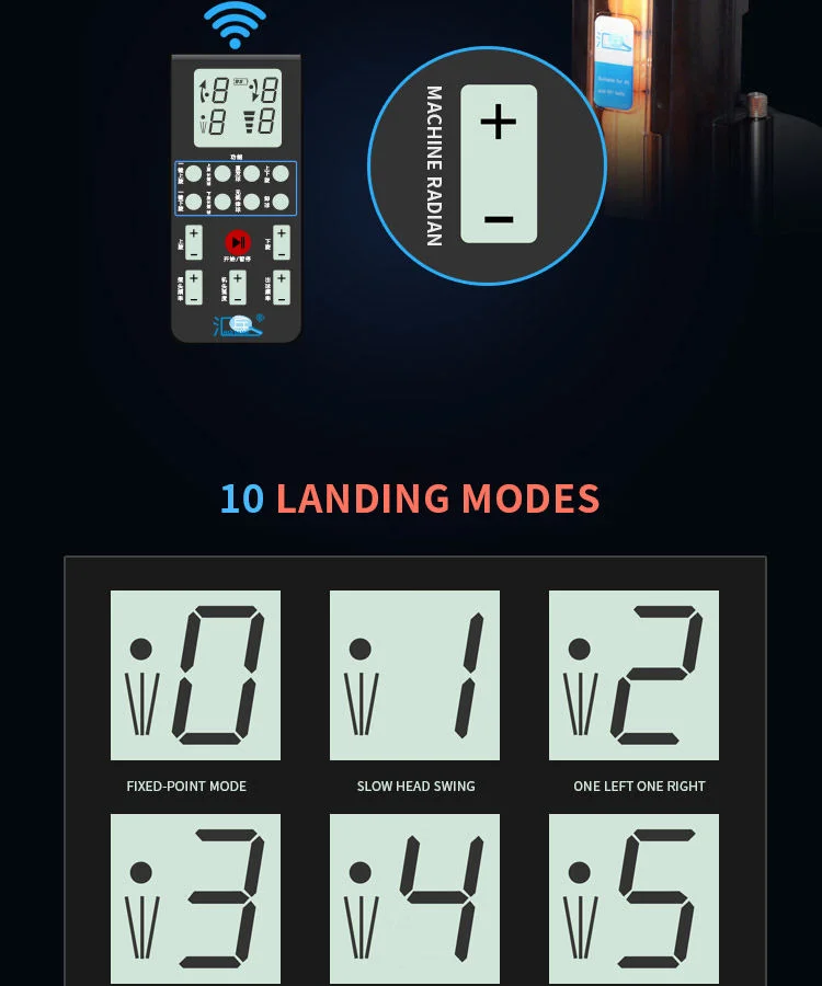 

Huibang S8-PRO cheap table tennis receiving machine human-machine remote control