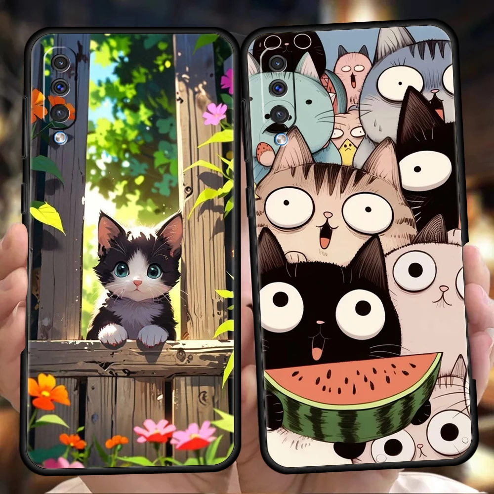 Cute Cartoon Cat Ca… - image
