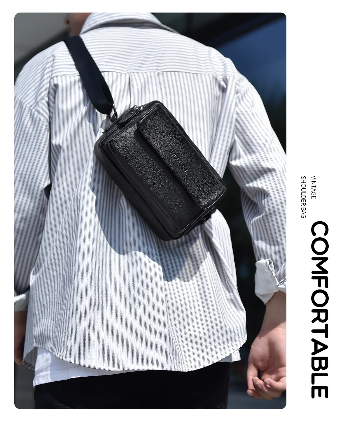 Mensageiro masculino sacos de ombro crossbody, pequeno pacote de estilingue para trabalho, negócios, pacotes impermeáveis, bolsa bolsa