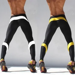 Pantalons de Compression pour hommes, collants de course, de Fitness, à séchage rapide, Leggings d'entraînement, de gymnastique, couche de base