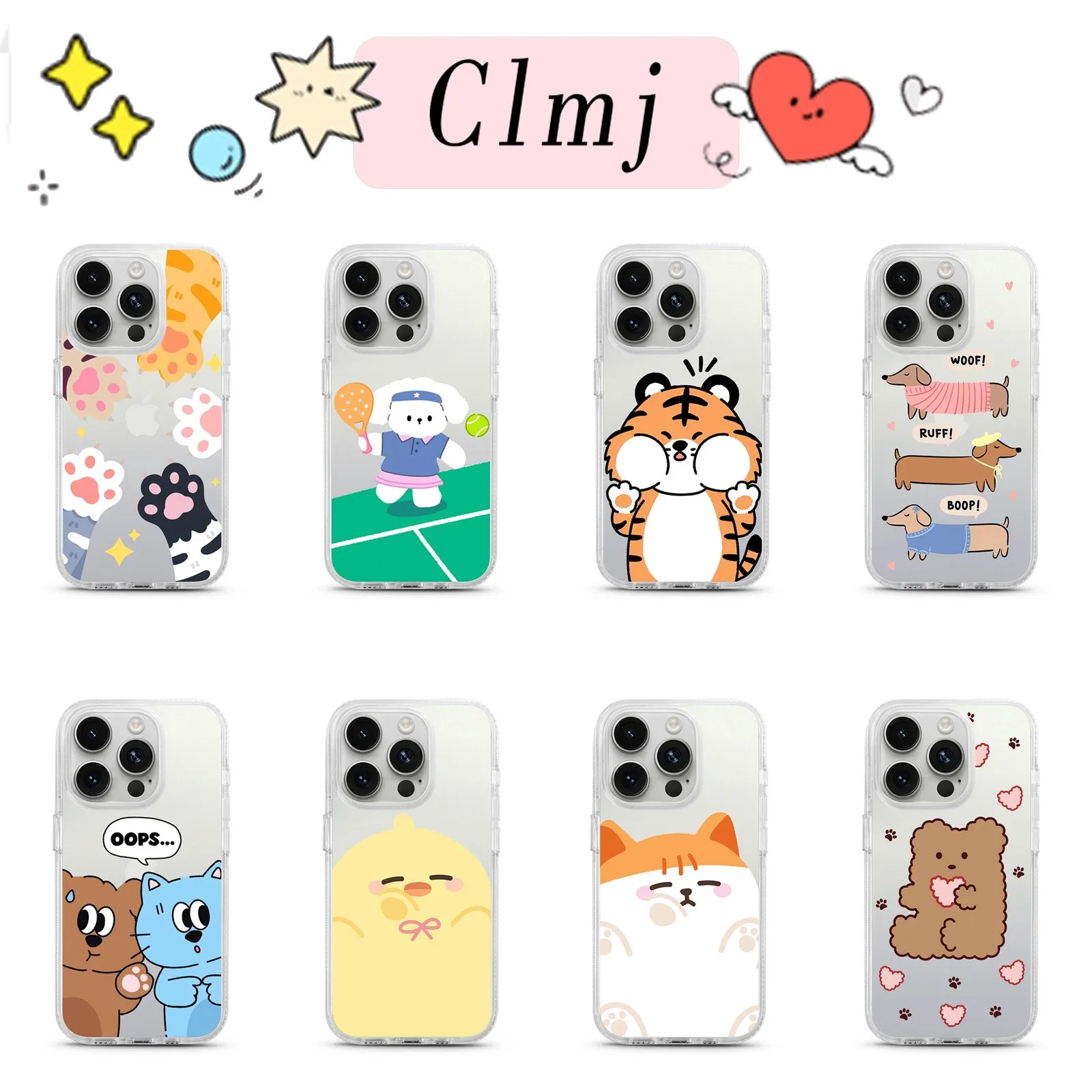 Cute playful animal Phone Case For Samsung Galaxy A27 A37 A57 A16 A07 A17 A36 A26 A56 A55 A35 A25 A15 A05s A54 A24 A14 4G 5G