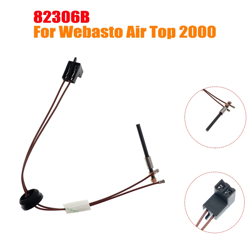 For Webasto Air Top 2000 S Flame Detector 82306B 2.6-4 Ohm 24V Parking Heater Temperature Sensor