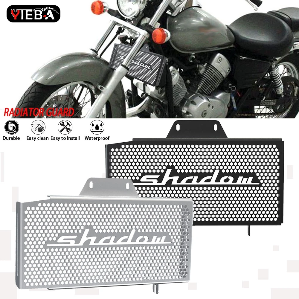 

For Honda VT125 shadow 1999-2002 2004 2005 2006 2007 VT 125 SHADOW 2003 Motorcycle Radiator Grill Grille Guard Cover Protective