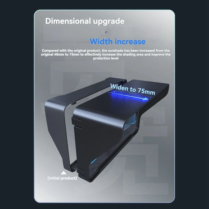 Osłona przeciwsłoneczna na licznik motocyklowy, akcesoria modyfikacyjne do 368G 368 G-A51M