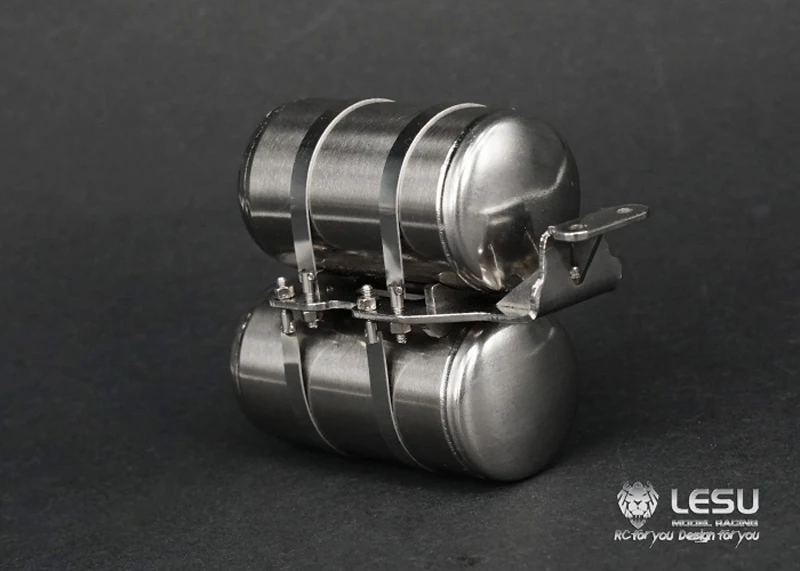 LESU 1/14 메탈 에어 탱크 RC DIY 타미야 3348 트럭 덤퍼 모델 자동차 부품 원격 제어 건설 차량 업그레이드 부품