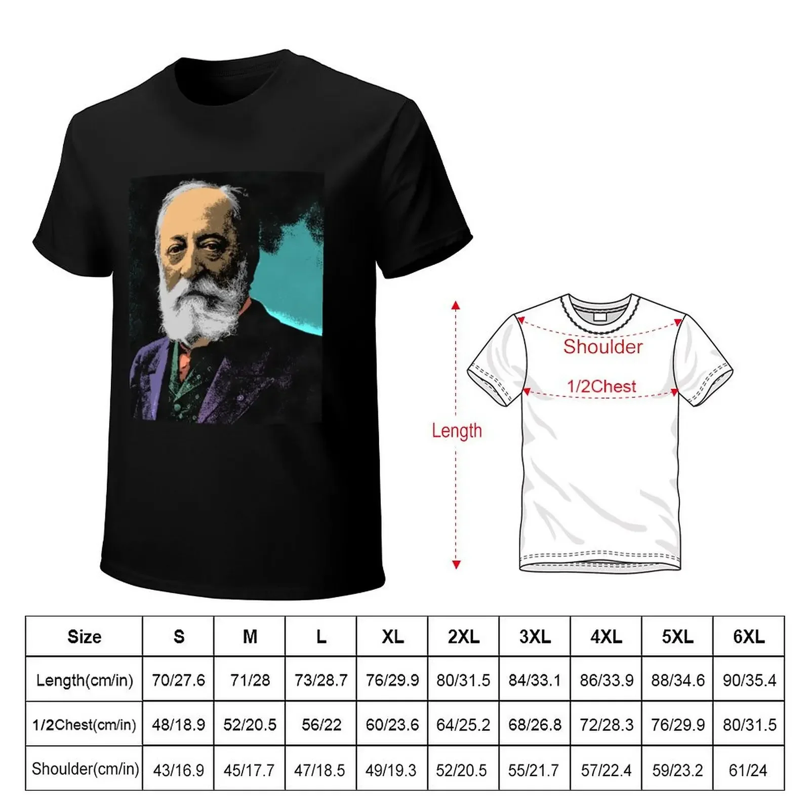 Camille Saint-Saens T-Shirt designer shirts street wear Men's t-shirt