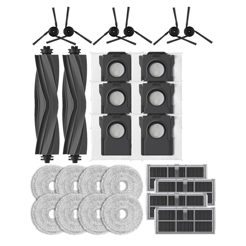 26Pcs Accessories Replacement Part For Dreame X40 Ultra/ L40 Ultra /X40  Robot Vacuum Cleaner