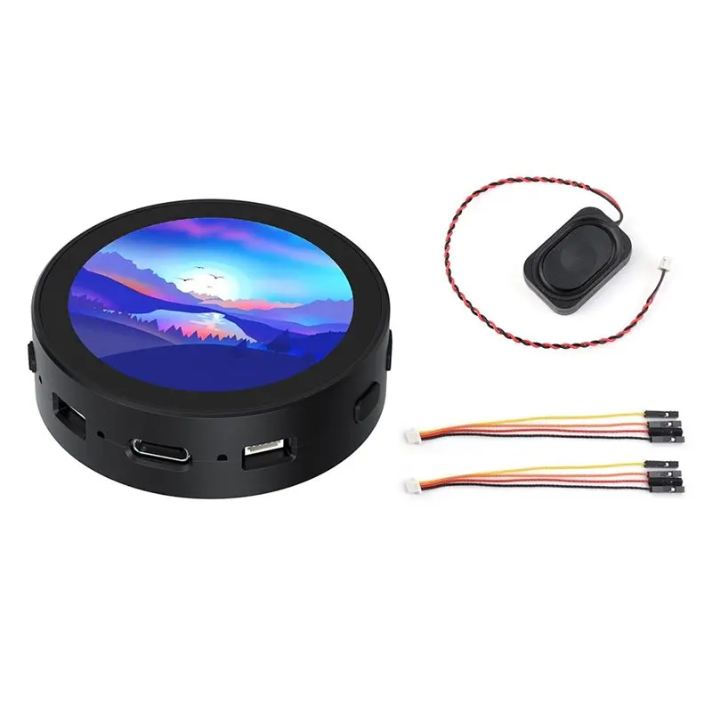 

AS95-RP2350-Touch-LCD-1.85-Inch Round LCD Screen Development Board 360X360 Resolution 65K Color Dual-Core