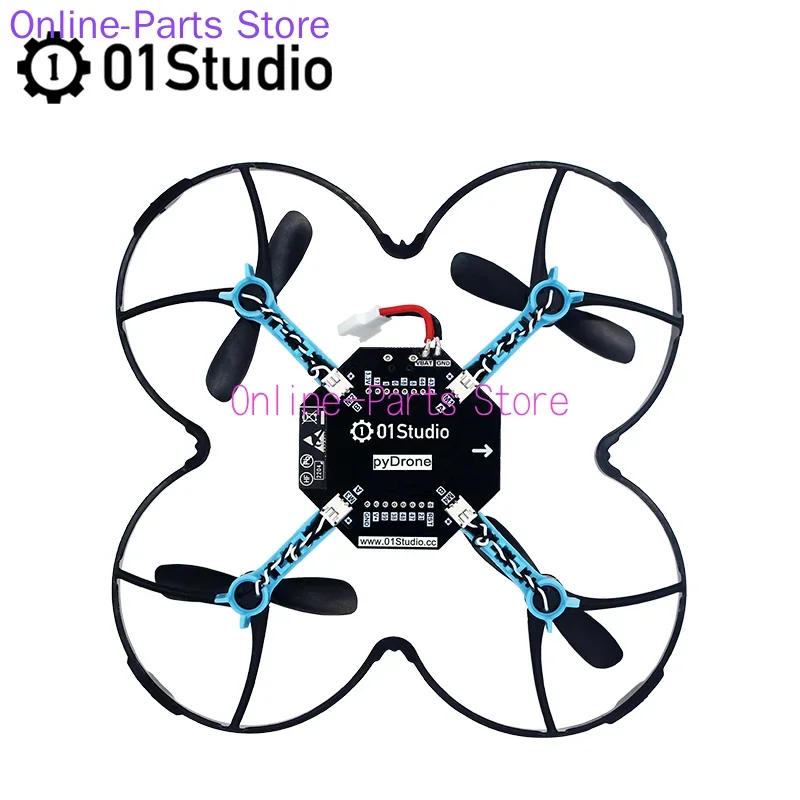 PyDrone Four Axis Aircraft UAV Remote Control Aircraft Python Programming Open Source DIY ESP32-S3