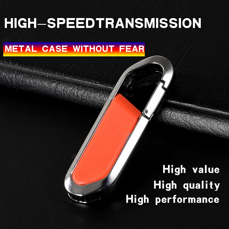 

Hot Sale Metal USB Flash Drive 64gb Memory Stick Black Waterproof Pen Drive 128gb Personalized Portability Pendrive