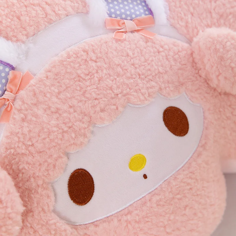 Jouet en peluche Kawaii Sanrio My Melody Cloud, coussin de poupée en peluche pour enfants, cadeau d'anniversaire, oreiller doux en forme de nuage pour décoration de canapé