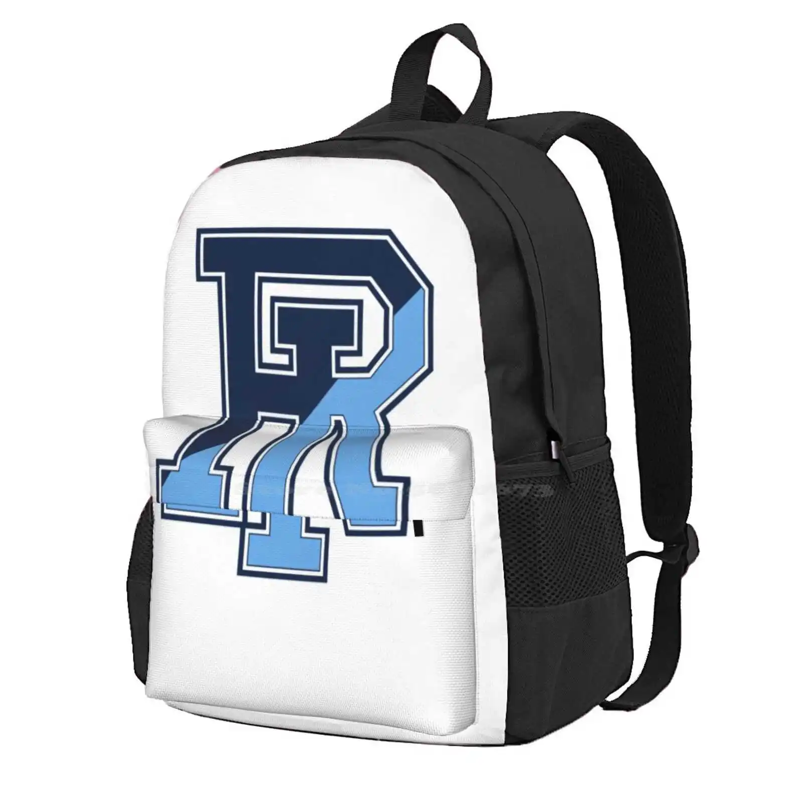 Uri Hot Sale Schoolbag Backpack Fashion Bags Uri University Of Rhode Island Rhody Rams Beach Summer Ocean Blue New York