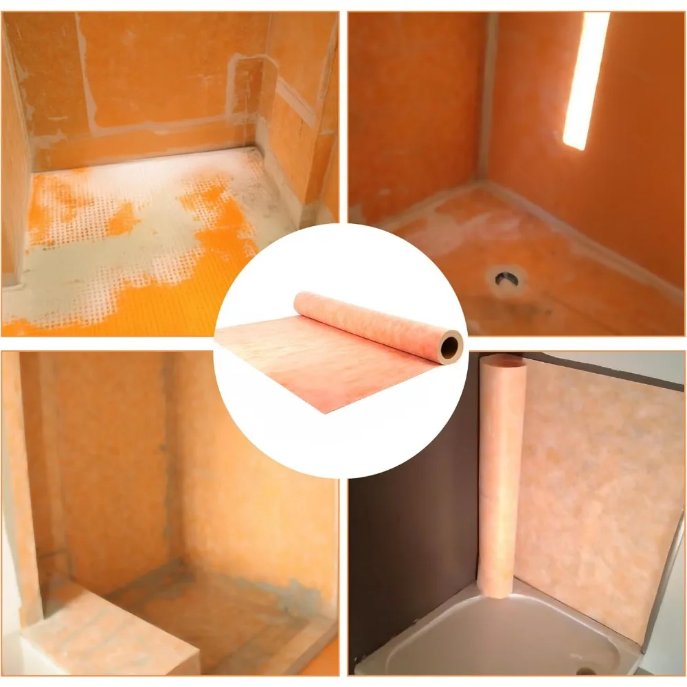 Professional Shower Waterproof Membrane, 23.6 Millimeters Thick, Suitable for Waterproof Solutions in Humid Areas