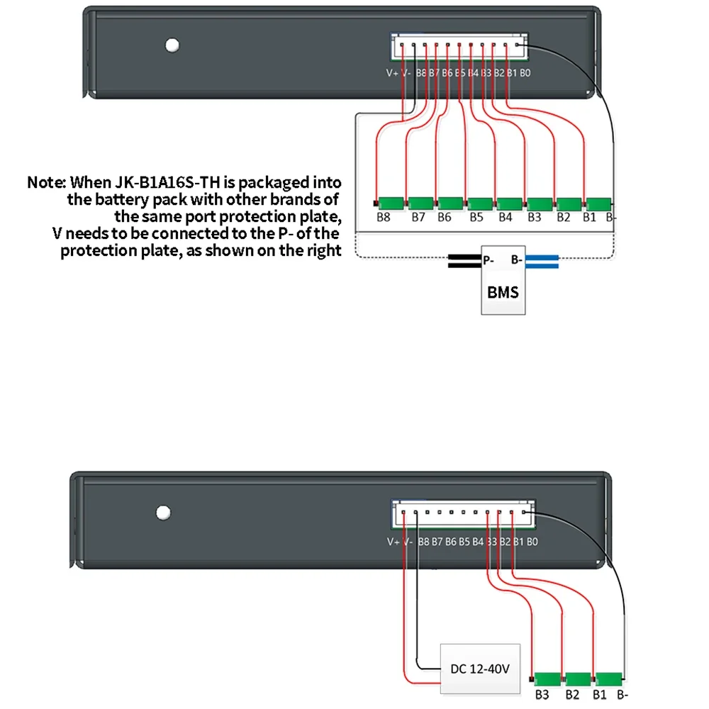 JK BMS JK-B2A8S Smart Active Equalizer APP 2A Balance Current 3S 4S 5S 6S 7S 12V 24V Li-ion LiFePo4 LTO Battery Voltage Balancer