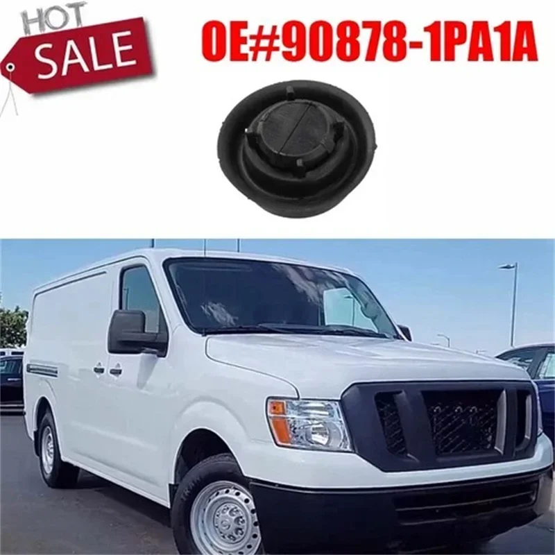 

Черная резиновая подушка бампера, ограничитель капота для NV1500 NV2500 NV3500 2012-2021, заменяет 90878-1PA0A