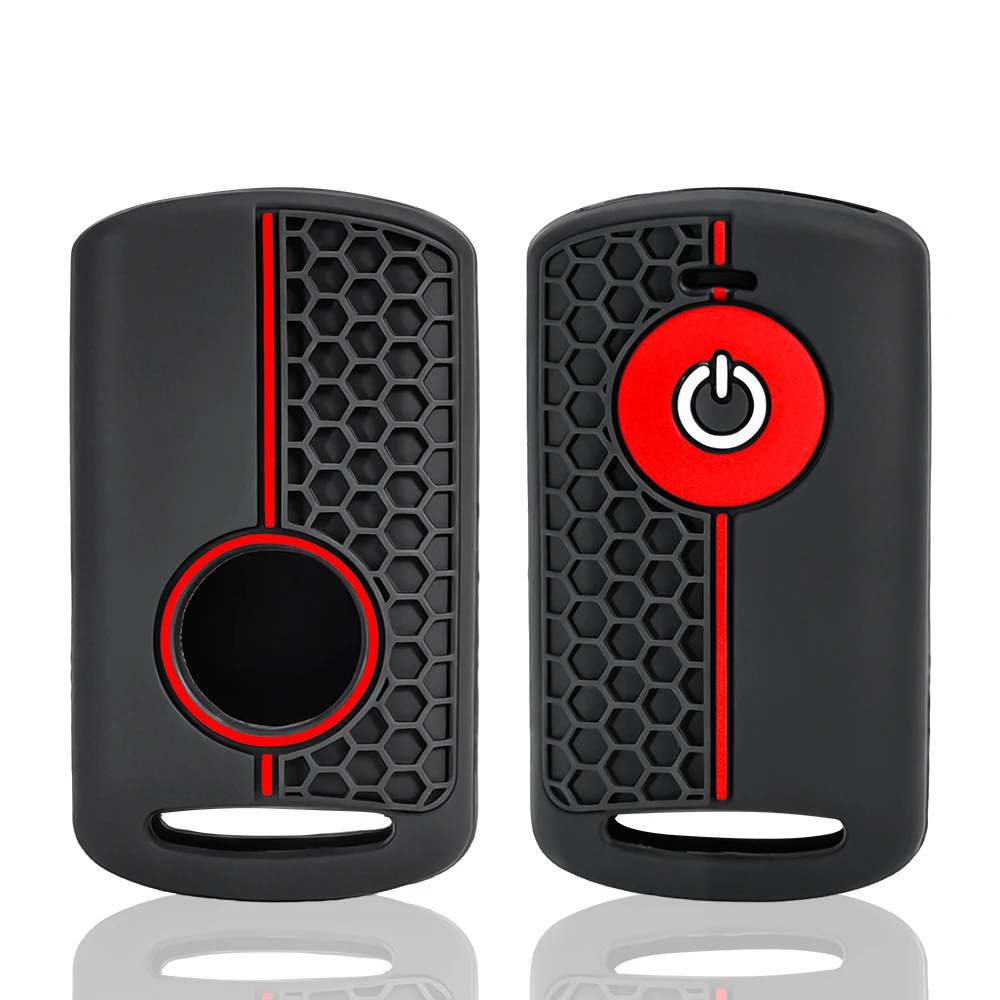 Silicone Key Cover Case Shell For Yamaha Xmax 250 300 400 Tech Max AX Aerox 155 Mvx 55 NVX155 XMAX300 QBIX AEROX JAUNS 2021-2022