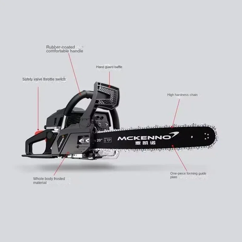 21.5KW high-power chain  logging saw high-power 20-inch chain  chainsaw multi-function fuel-saving tool  gasoline saw