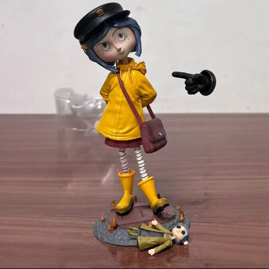 Coraline Wybie Actionfigur Sammlerstück Statue Handgefertigtes PVC-Modell Schreibtischdekoration Geschenk für Anime-Fans – Detail 2