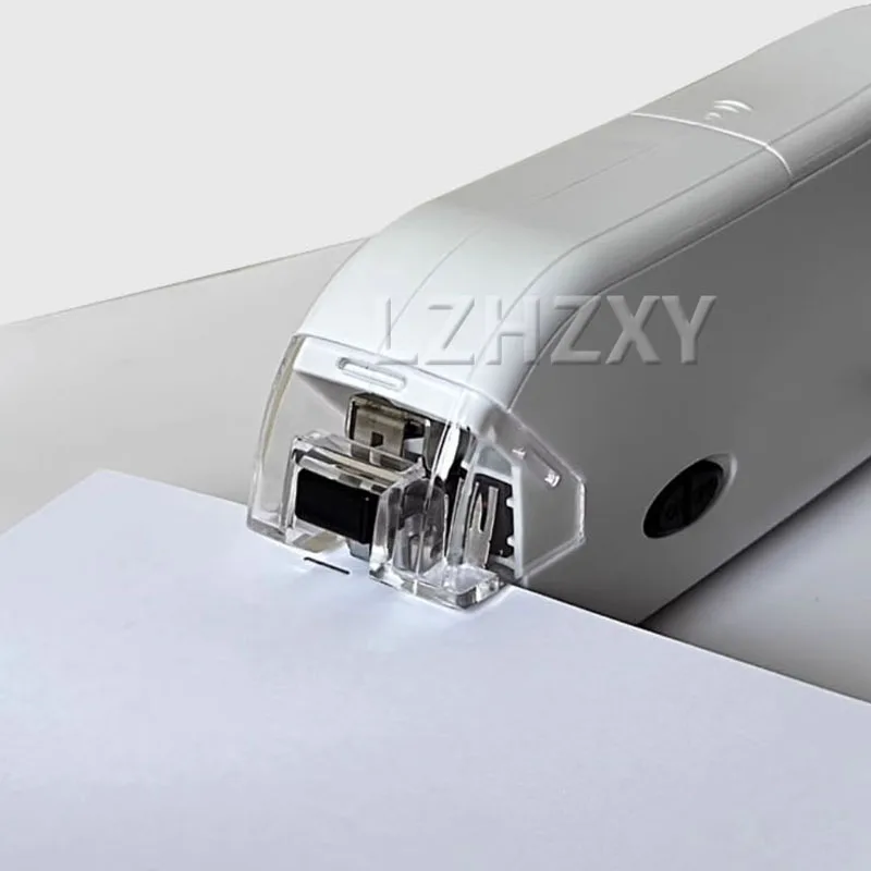 Automatic Heavy Duty Electric Stapler Table Stapler for Office Desk 2-20 Sheet Max Fit for 10# Staples Office Supplies