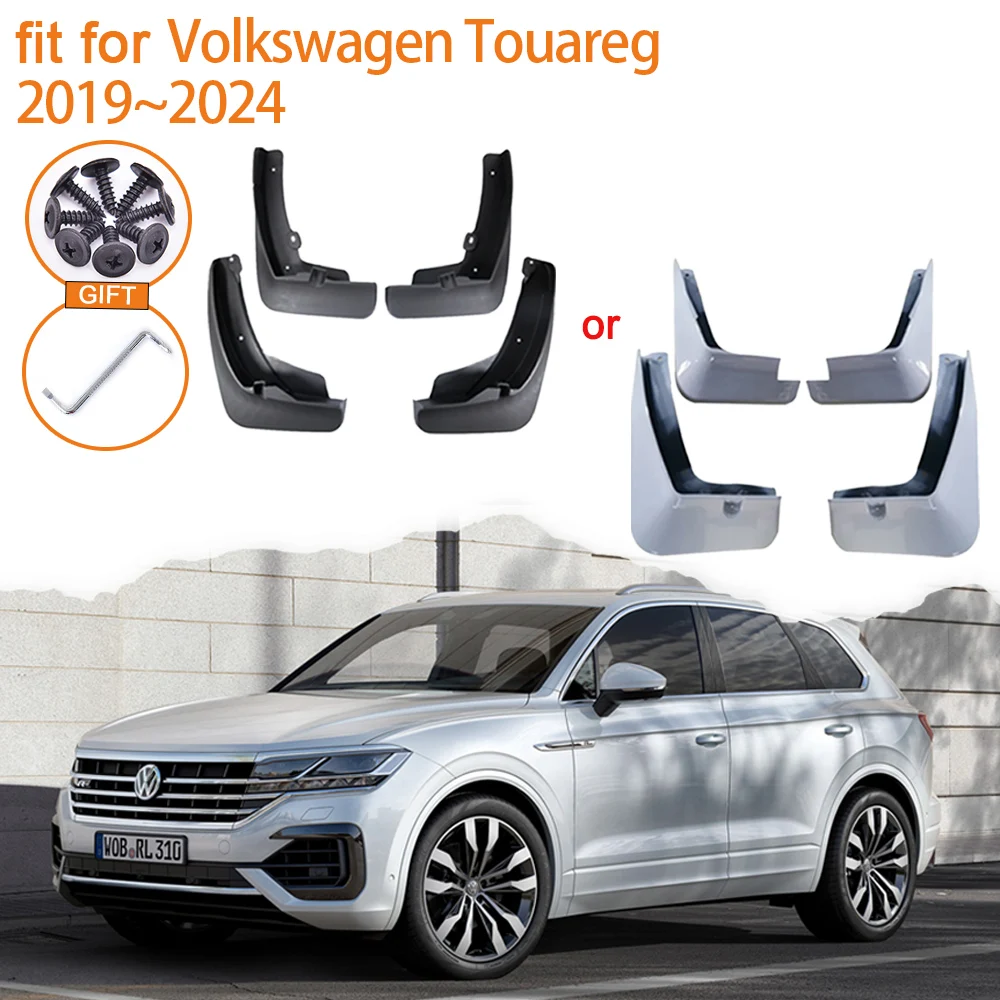 Грязь для Volkswagen VW Touareg CR, брызговик 2019, 2020, 2021, 2022, 2023, аксессуары для передних и задних колес, противоразбрызгиватель, фонарь 4x
