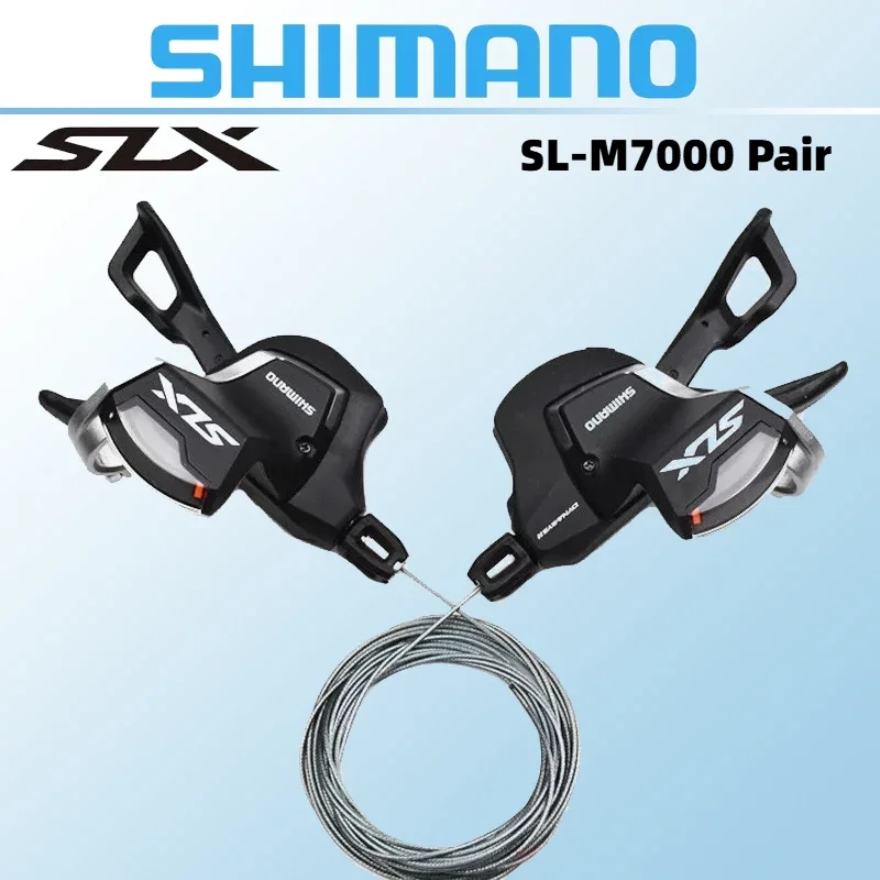 SHIMANO DEORE SLX M7000 SL-M7000 2X11Speed SHIFT LEVER Right 11Speed Left 2Speed for Mountain MTB Bicycle Original Parts