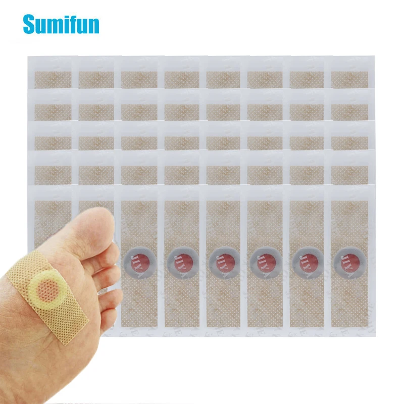 12-120Pcs Medical Corn Plaster Foot Corn Removal Warts Thorn Detox Adhesive Patches Feet Care Calluses Callosity Remove Tool