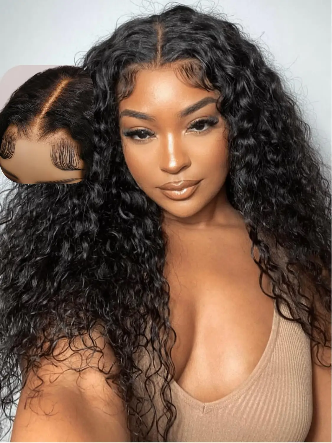 Loose Deep Wave Human Hair Wigs For Women Human Hair Glueless Wig Human Hair Ready To Wear Pre Plucked Brazilian Raw Human Hair