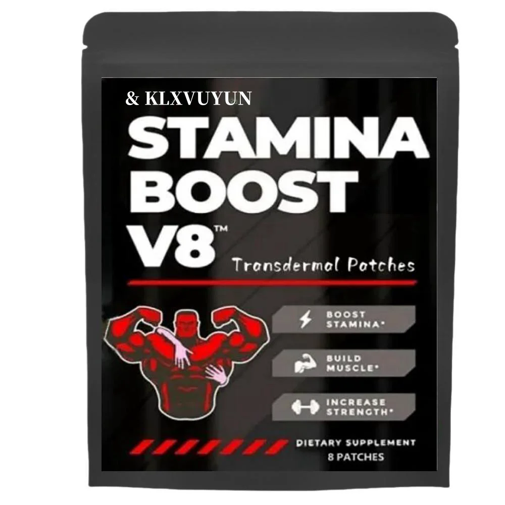 

6-in-1 Tribulus Terrestris for Men - Natural Muscle Builder & Nitric Oxide Booster - Transdermal patches made in the USA