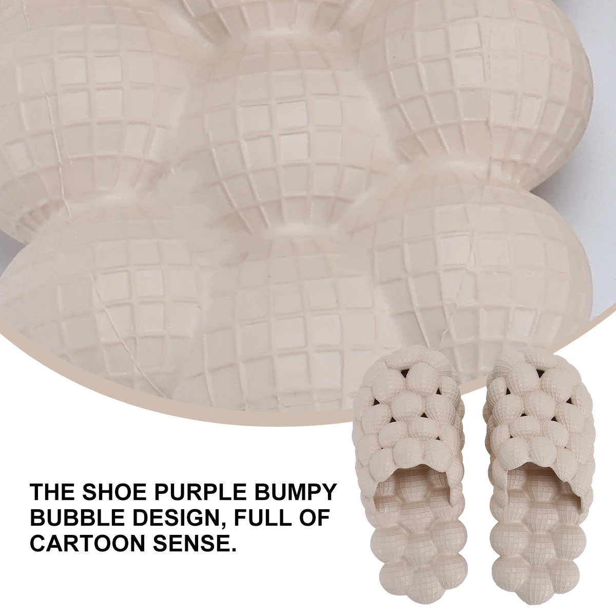 

Massage Slippers Household Sandal The Bubble Breathable Sandals Eva Novelty Home Shoes Man