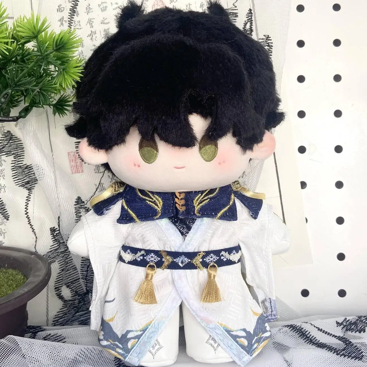 20cm Game Love and Deepspace Li Shen Zayne レイ 이서언 Knight Leader Seer Fashion Stuffed Plushie Plush  Doll Body Clothes Toy