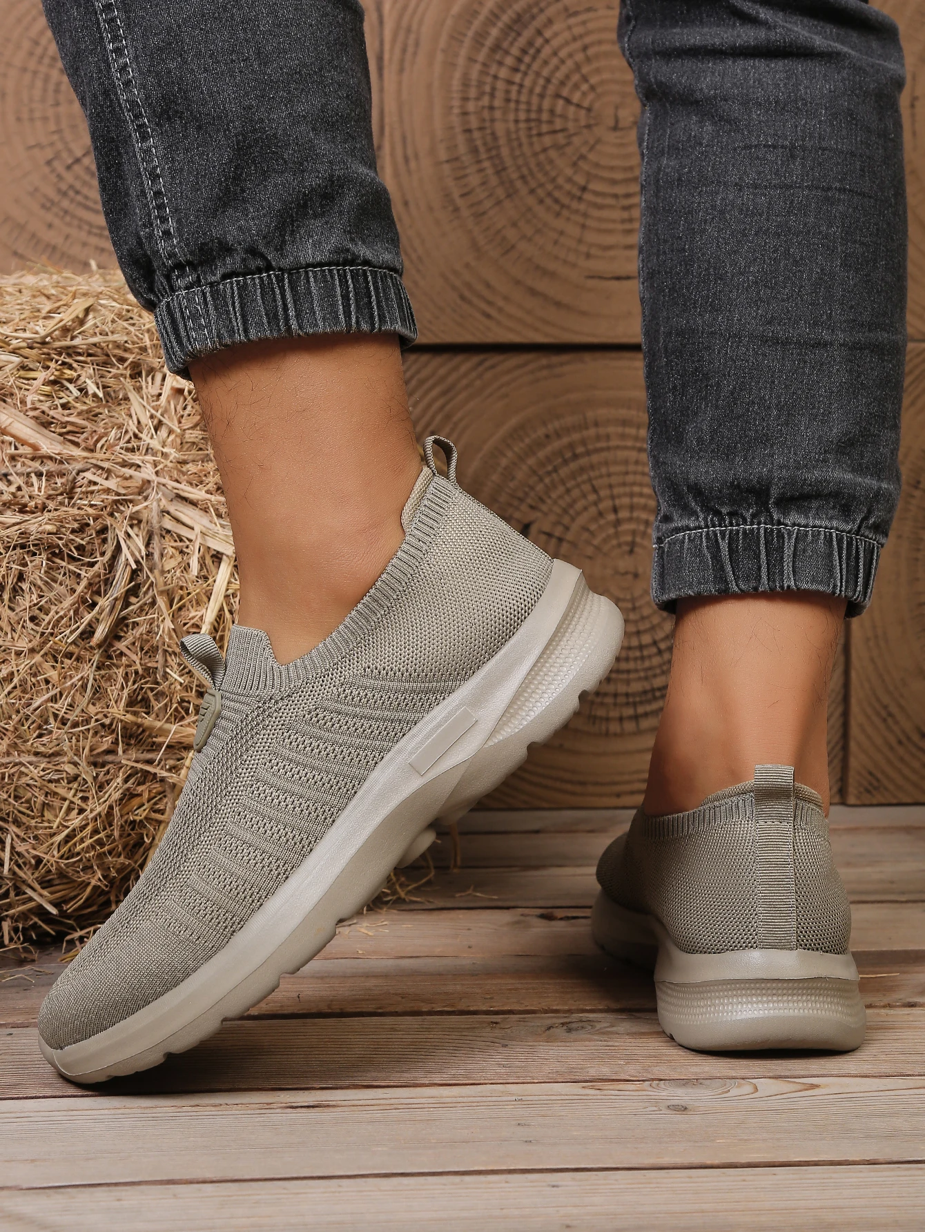 Herren-Freizeitschuhe aus massivem EVA-Material – weiche, leichte Sohle – perfektes Alltags-Outdoor-Schuhwerk, kostenloser Versand – Detail 5