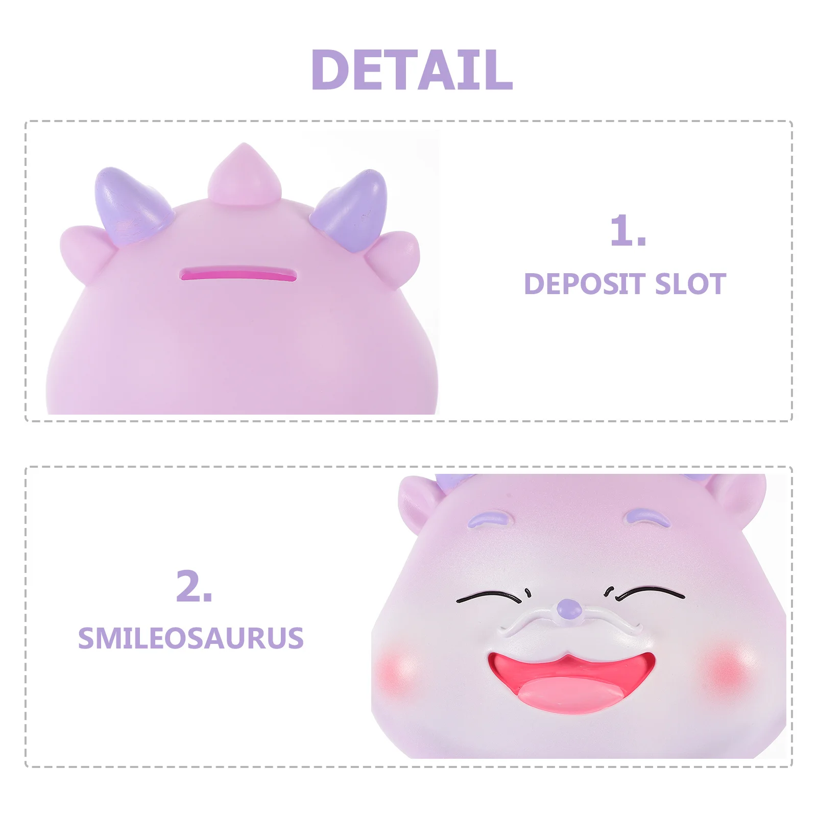 1pc 子供貯金箱ドラゴン形ビニール貯金瓶耐久性のあるフェスティバル装飾デスクトップ装飾子供のための新年のギフト