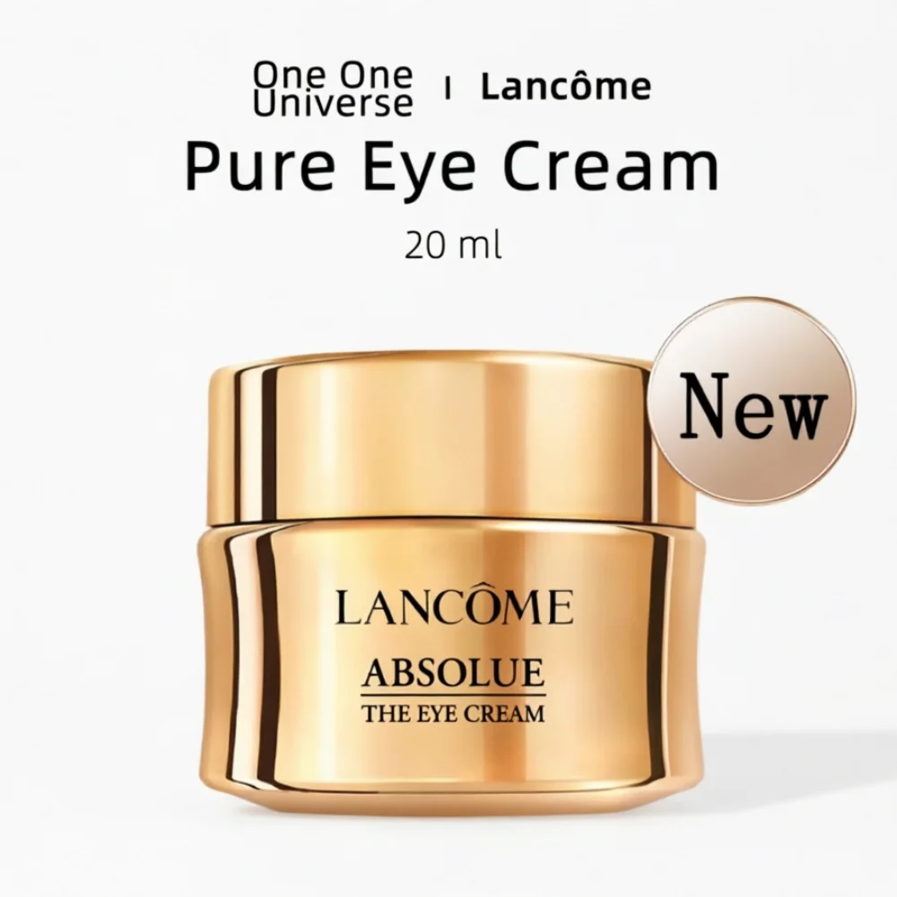 Lancome Absolue Eye Cream 20ml Anti-Aging Moisturizer for Wrinkles Dark Circles Puffiness, Lifting Firming Smoothing Eye Treatme