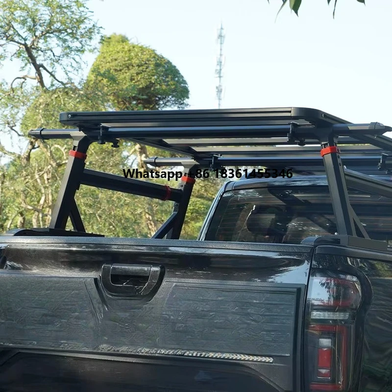 

for trunk mounting, 500 kg, 2.5x2.5x2.5 meters, versatile, with anti-roll bar aluminum roof rack