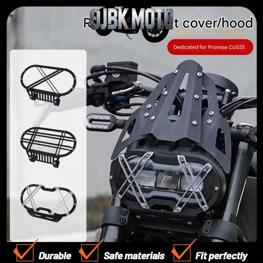 FOR VOGE CU525 CU-525 525CU Motorcycle Original Headlight Cover Retro Grille X Headlight Mesh Pointed Headlight Protector