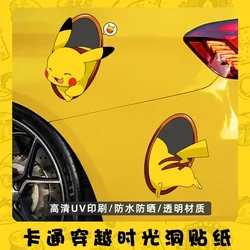 Pokémon Stickers Pikachu Anime Cartoon Kawaii Personality Stickers Decorative Car Motorcycle Bumper Creative Waterproof Stickers