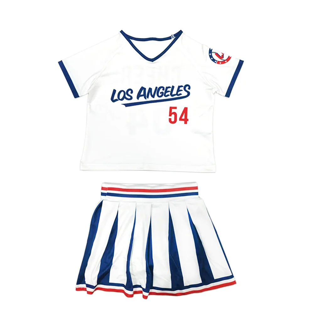 

Cheerleading Uniforms Children's Games Cheerleading Group Dance Performance Uniform Girls Aerobics Cheerleading Set