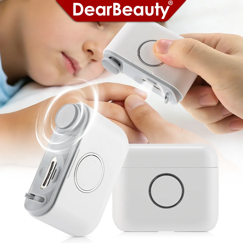 

Electric Nail Clipper For Baby Adult Automatic Nail Trimmer Rechargeable Nail Cutter Scissors Manicure Grinding Polishing Tools