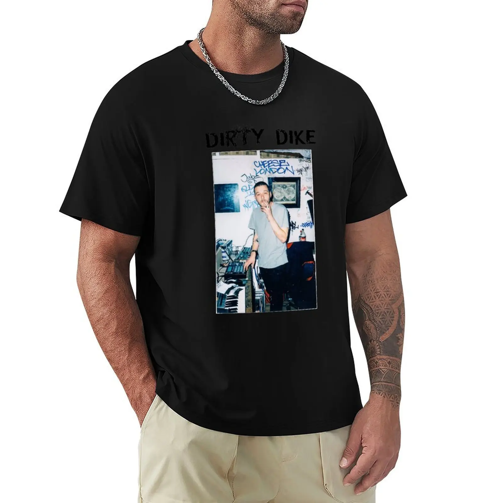 

Dirty Dike T-Shirt anime stuff man t shirt mens white t shirts
