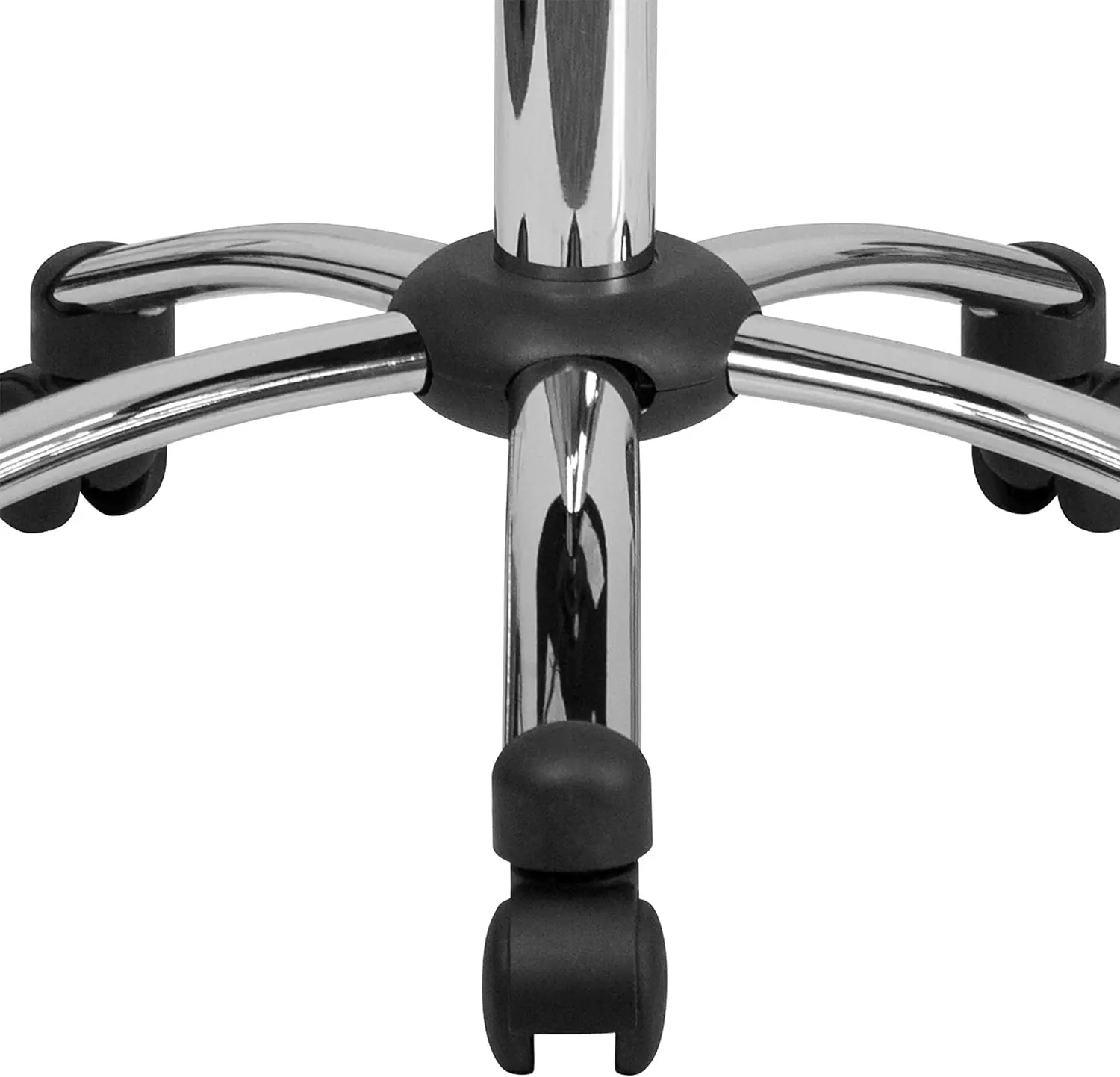 Медицинский эргономичный стул Rda с хромированной основой