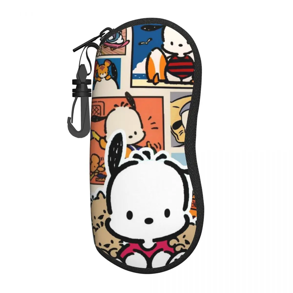 

Pochacco Ultra-Light Soft Shell Glasses Case - Compact and Portable Eyewear Case for Travel, School, and Daily Use