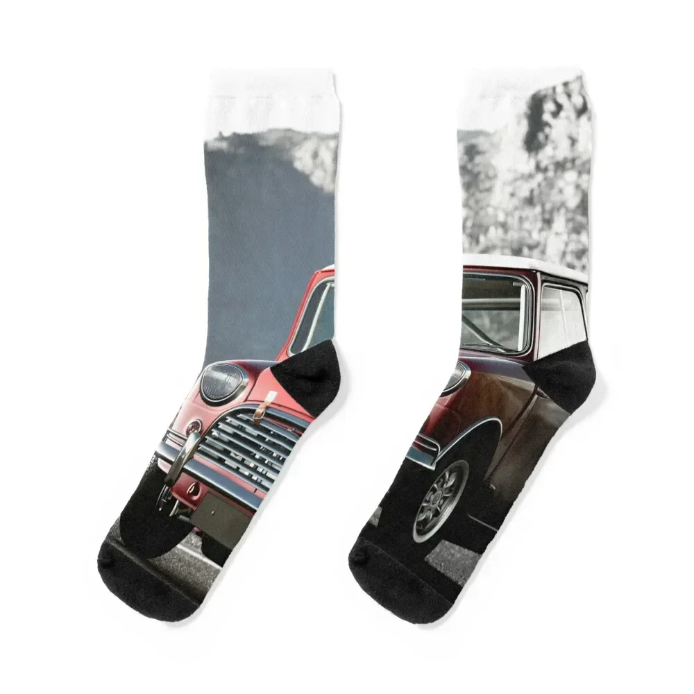 

Mini Cooper S 1965 classic car car photography Socks Lots Children's soccer anti-slip football Woman Socks Men's