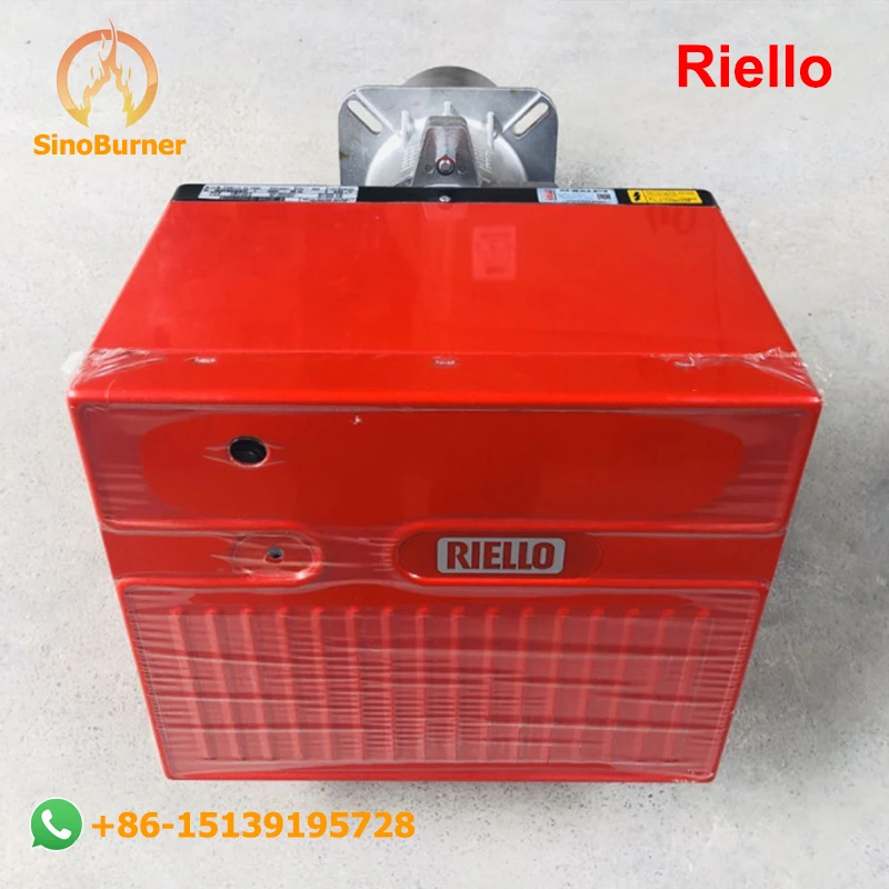 Riello 40 FS10 FS20 Nautral Gas Burner Riello GS5 LPG Gas Burner 100,000 kcal Small Furnace Combustion Machine